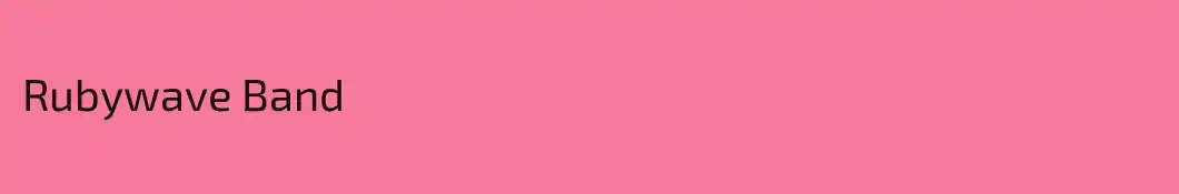 Rubywave Band